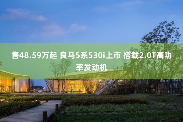 售48.59万起 良马5系530i上市 搭载2.0T高功率发动机